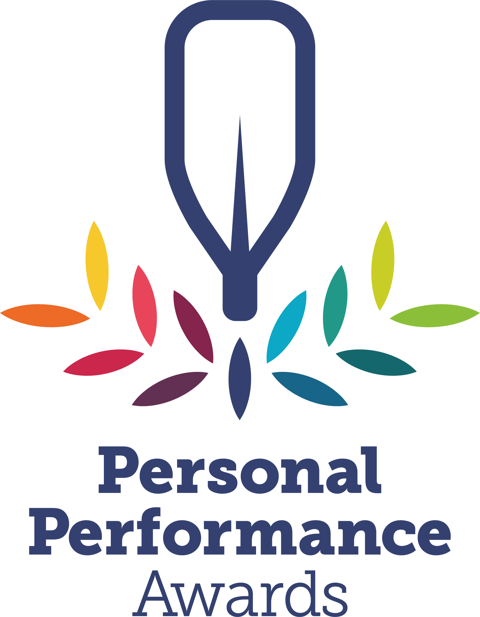 British Canoeing Personal Performance Awards Full Colour Stacked